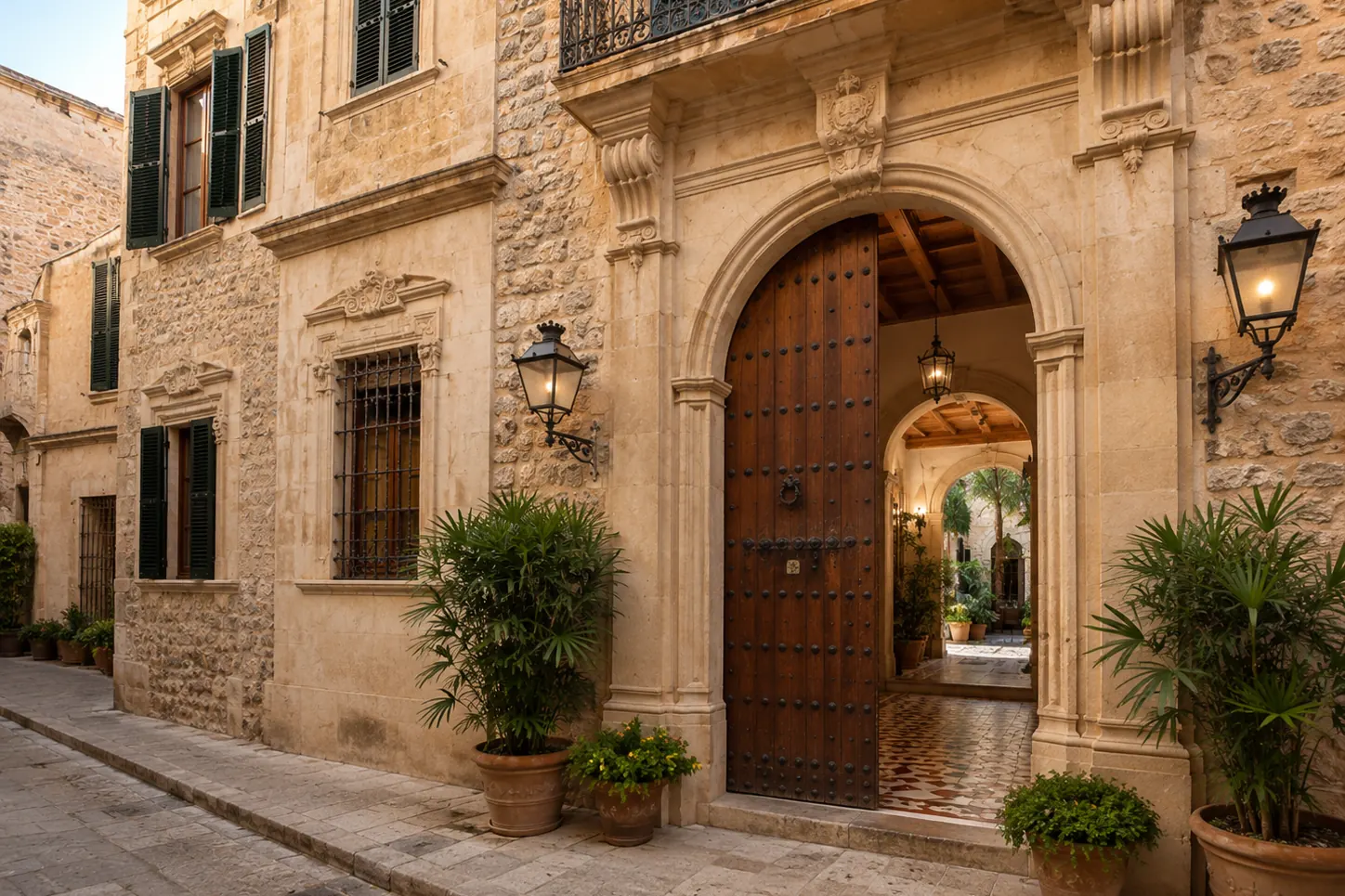 Ca'n Sureda, Pollença, casco antiguo