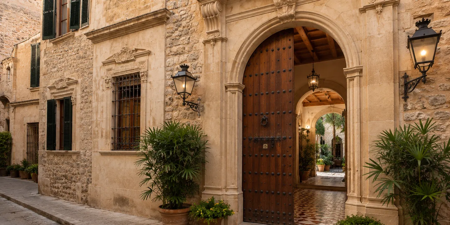 Ca'n Sureda, Pollença, casco antiguo